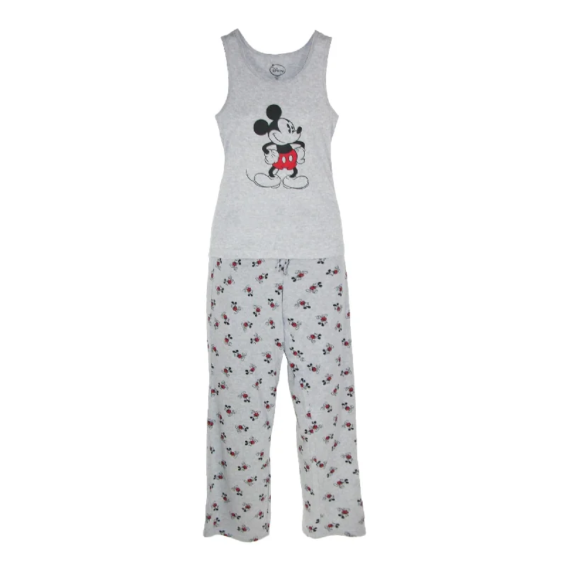 Disney Mickey Mouse Women's Tank and Pant Pajama Set