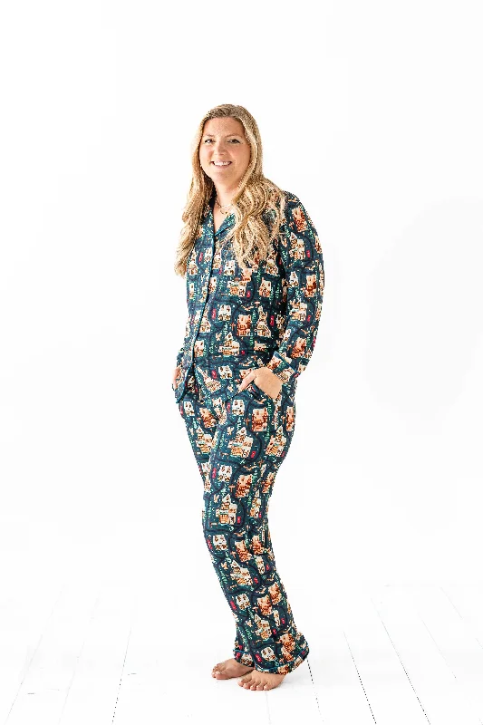 Hogglewash Holidays Women's Relaxed Long-Sleeved PJ Set