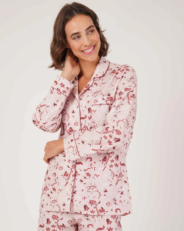 Women's Classic Cotton Pyjamas - Cassey Floral