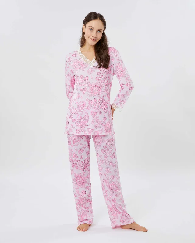 Women's Jersey Ella Pyjamas - Somerby Floral