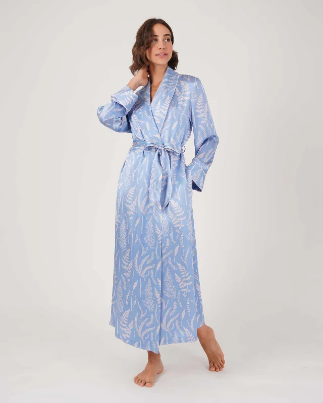 Women's Silk Dressing Gown - St. Ives