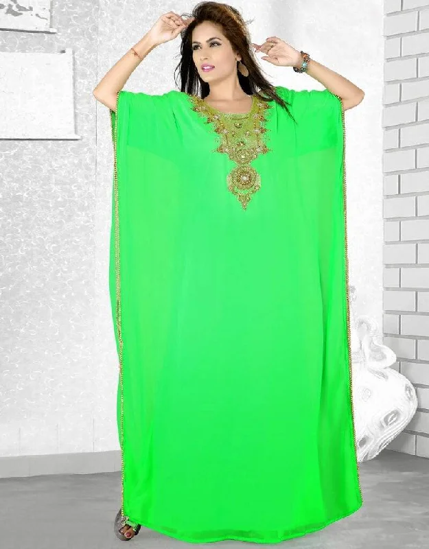 Bright Designer Farasha Kaftan