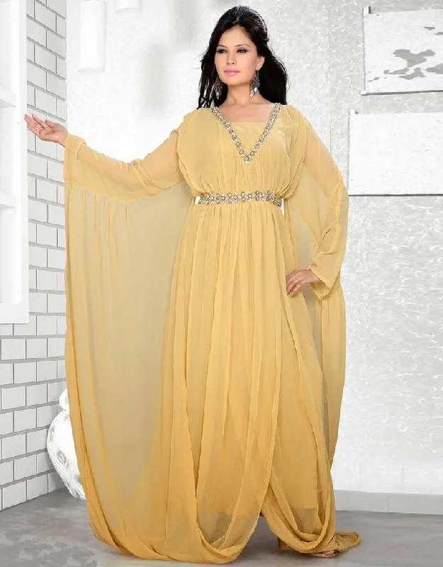 Captivating Embroidered Kaftan