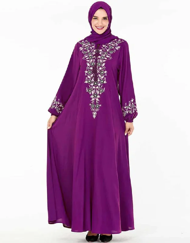 Dubai Style Flared Women Abaya