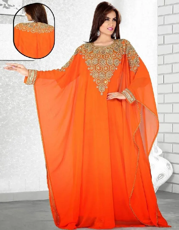 Embroidered Farasha Kaftan