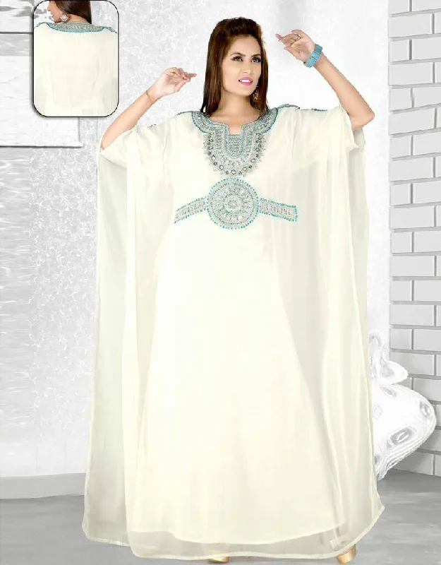 Fashionable Farasha Kaftan Floral