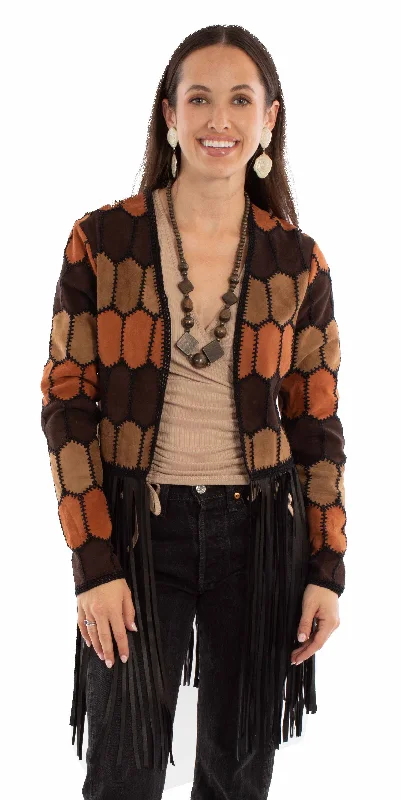 Scully Leather Multi Color Ladies Jacket