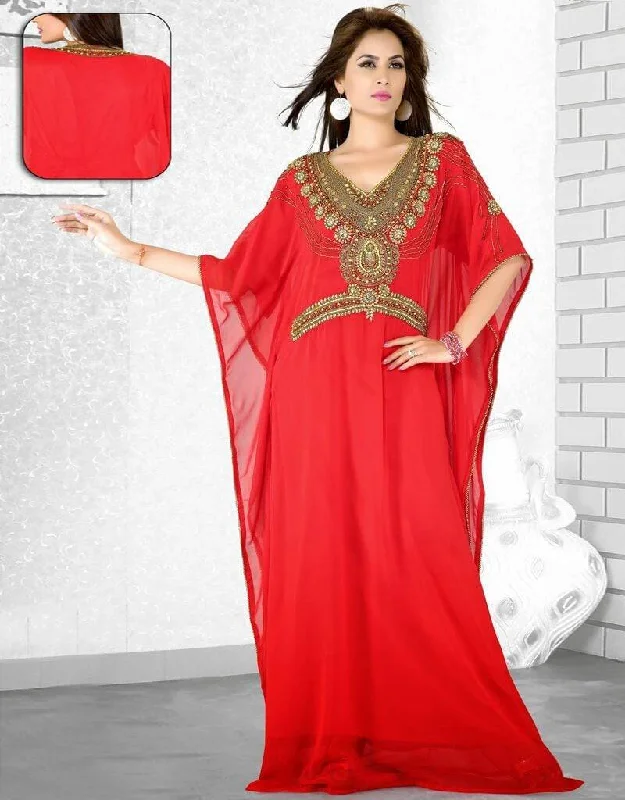 Spanish Embroidered Farasha Kaftan