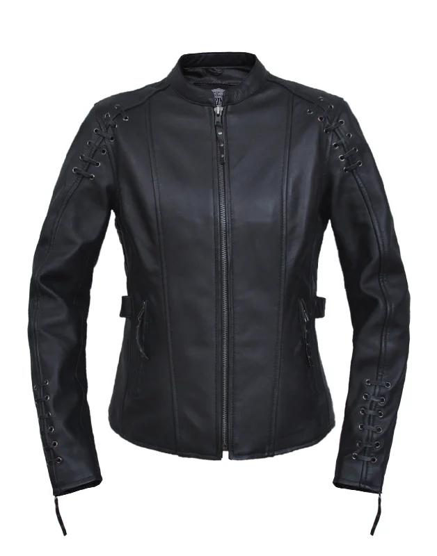 Unik International Ladies Premium Leather Jacket