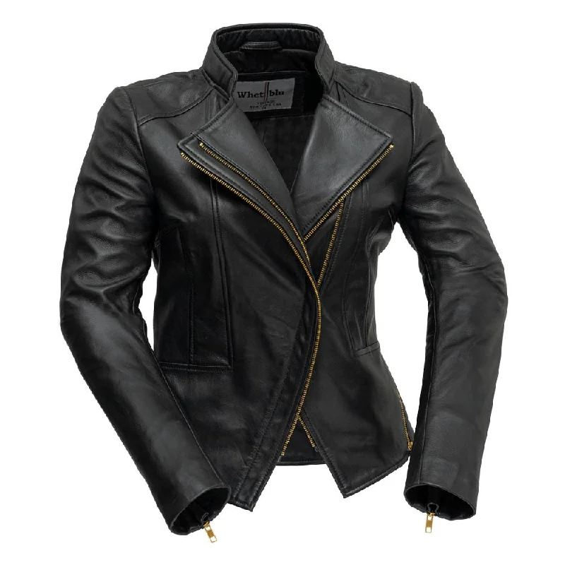 ZOEY - Ladies Leather Blazer