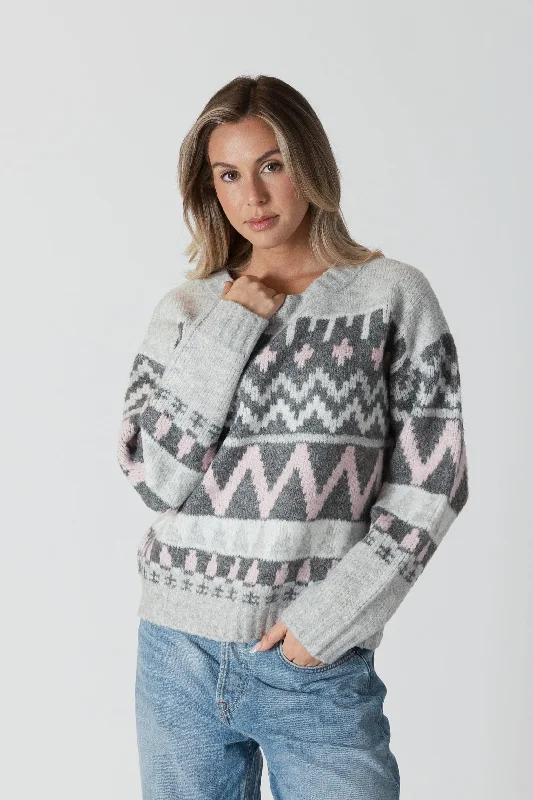 Landen Fairisle Pullover