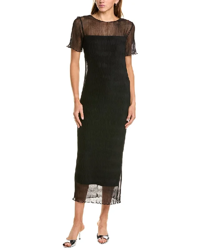 French Connection Saskia Ruched Maxi Dress