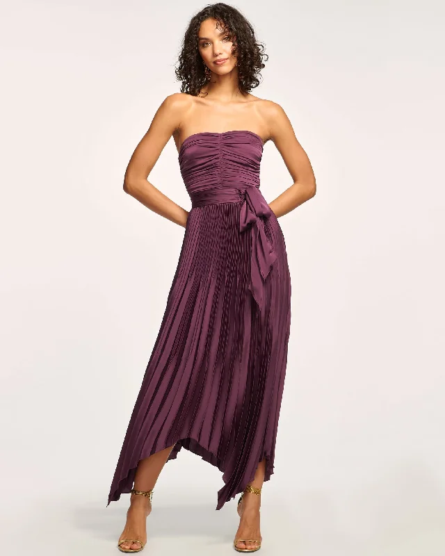 Fernanda Strapless Midi Dress