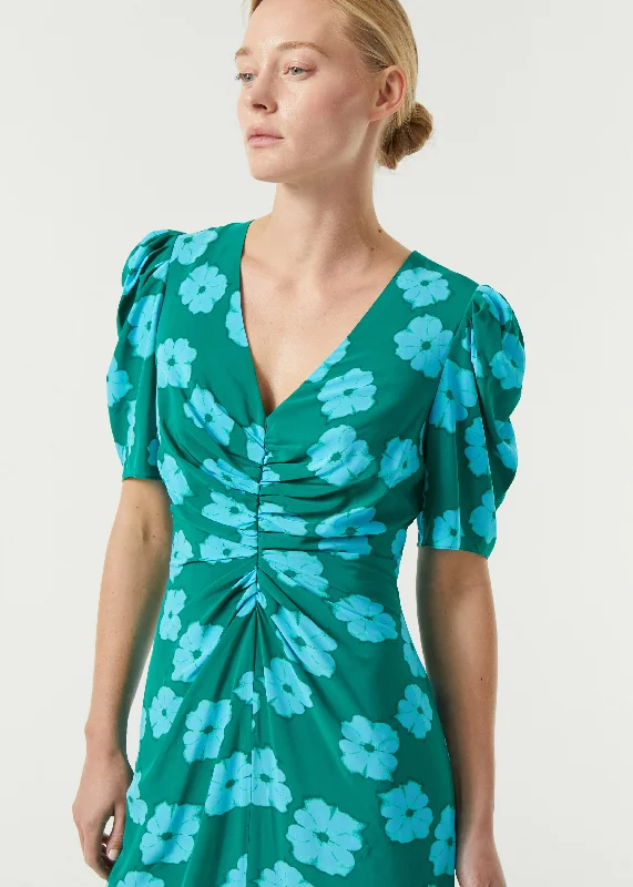 Maci Dress | Forest Bombay Bloom