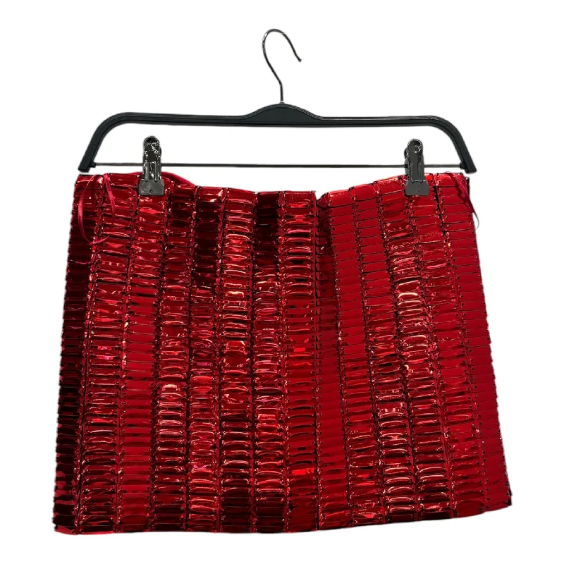 THE ATTICO/Skirt/40/RED/RUE MINI SKIRT