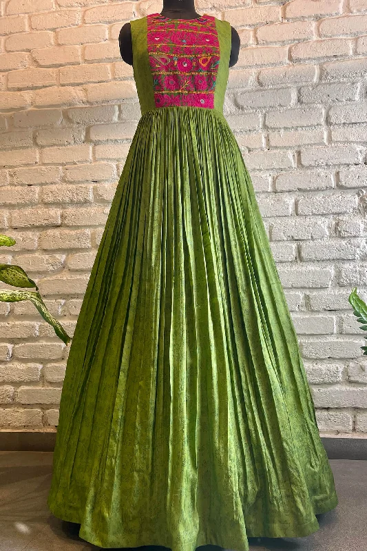 Lime Green Gown