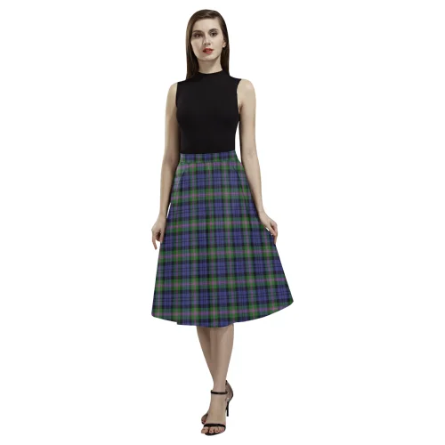 Baird Modern Tartan Aoede Crepe Skirt