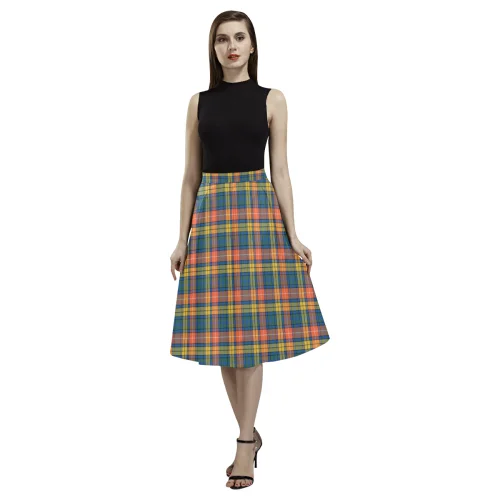 Buchanan Ancient Tartan Aoede Crepe Skirt