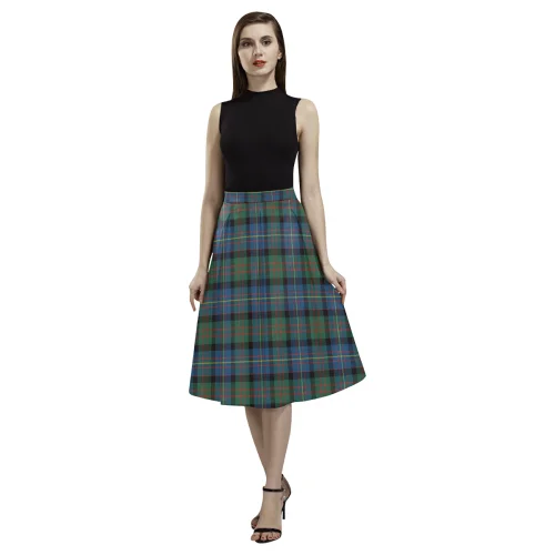 Cameron of Erracht Ancient Tartan Aoede Crepe Skirt