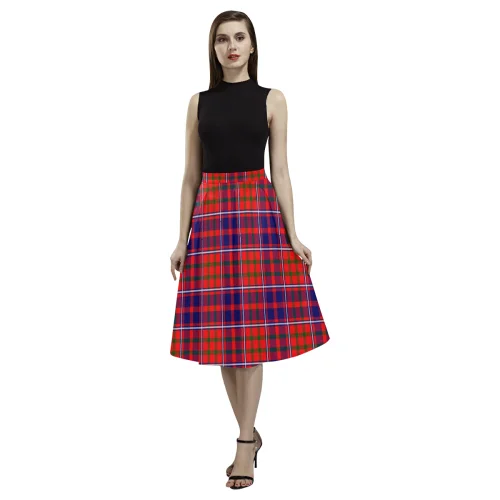 Cameron of Lochiel Modern Tartan Aoede Crepe Skirt