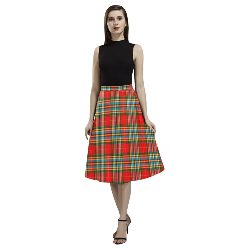 Chattan Tartan Aoede Crepe Skirt