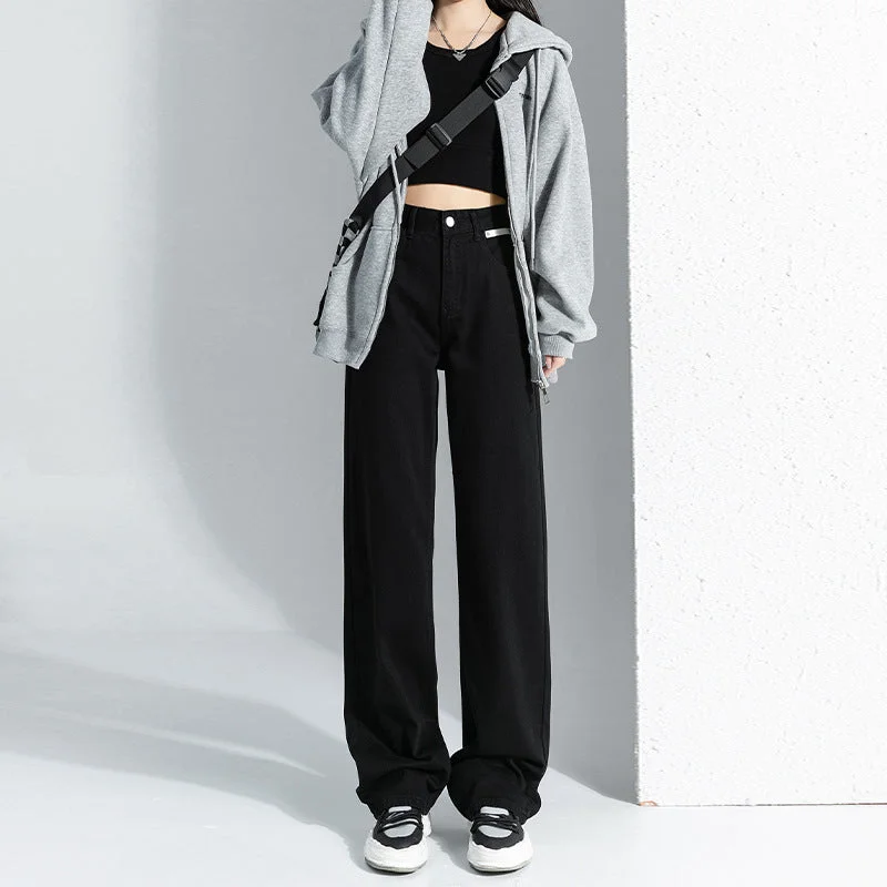 NiDELL: Women’s Vintage Trousers Long Pants for Autumn