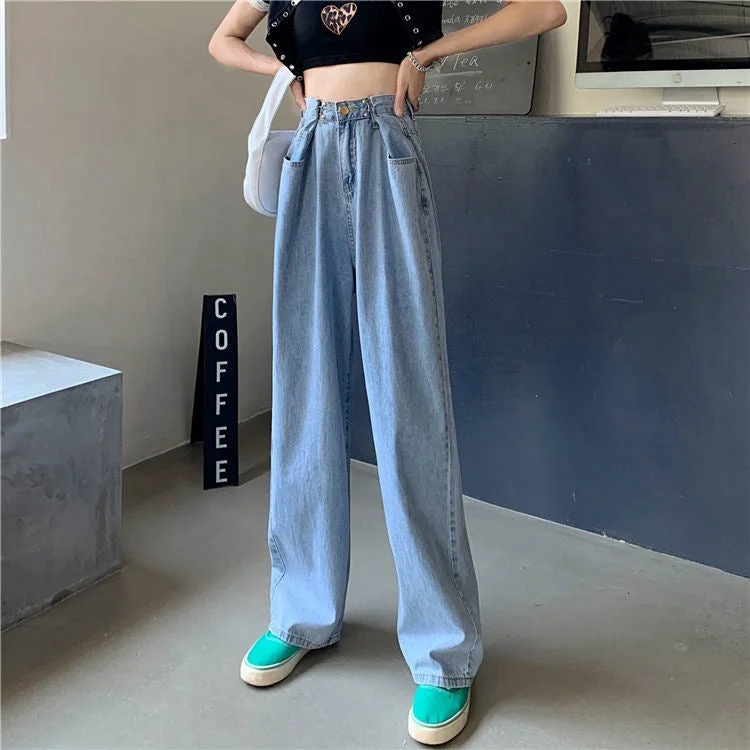 NiDELL: Women’s Elegant High Waist Long Pants For Summer