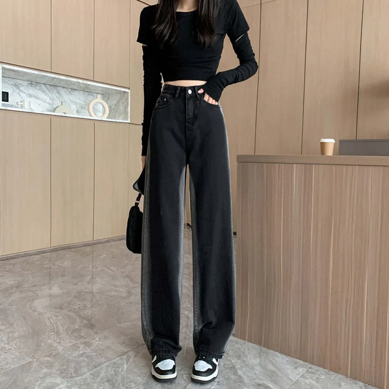 NiDELL: Women’s Vintage Trousers Long Pants for Autumn