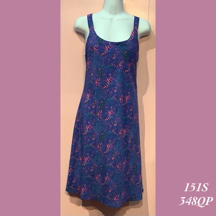 151S - 348QP , Bias strap dress