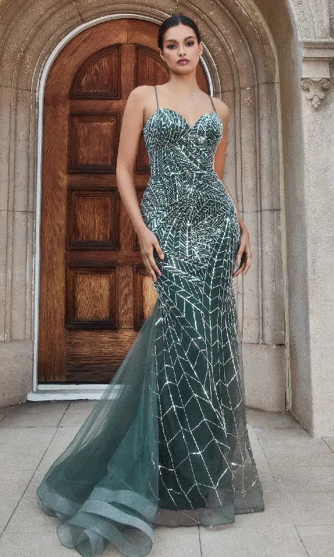 Andrea & Leo Sequin Mermaid Prom Dress A1109