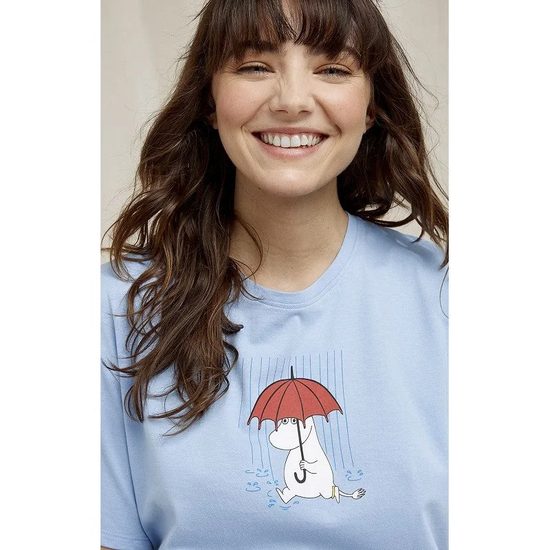 Moomin T-Shirt, S, M, Light Blue